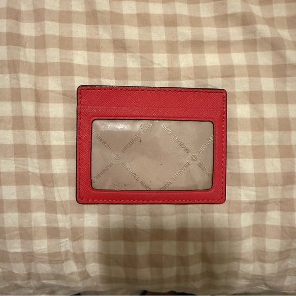 Michael Kors Pink Card Holder with ID Window - Picture 2 of 2